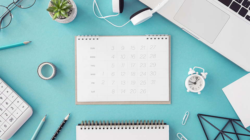 Calendrier de Reprise